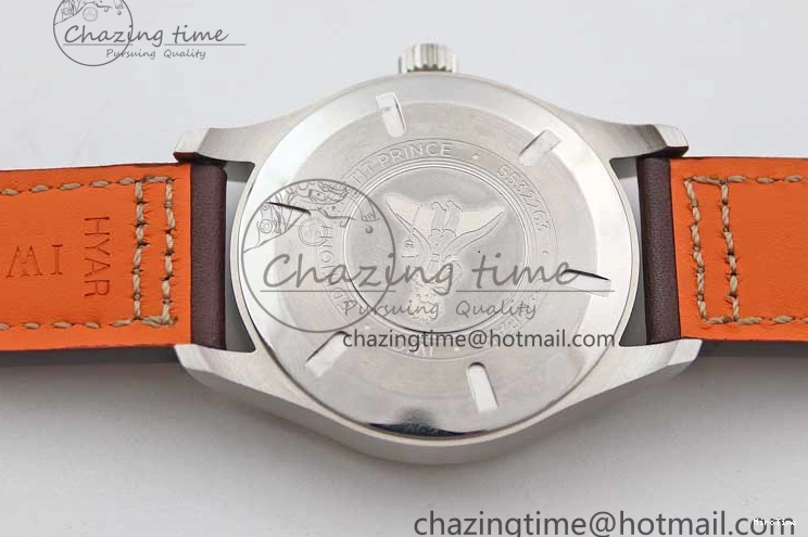 MIROTIME 0724 Mark XVIII IW327010 SS M+F 1:1 Best Edition Blue Dial on Brown Leather Strap A Resilient 7051